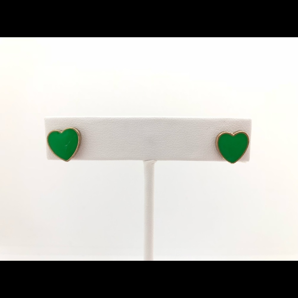 Set of 3 Kate Spade Stud Heart Earrings